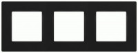 ЭРА 12 рамка СУ 3 мест. Классик, антрацит 12-5203-05