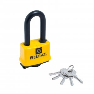 БУЛАТ ВС 0350-01 всепогодный 5кл. d=11мм Замок навесной36,6)