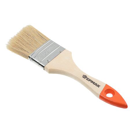 ЕРМАК Кисть малярная плоская "Стандарт" " нат. щетина 2" (50мм)
