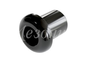 МЕЗОНИНЪ Втулка межстеновая фарфор (керамика) D25х25мм Черный (уп.2шт, цена за шт) GE70010-05