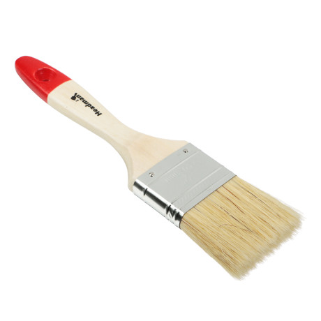 ЕРМАК/HEADMAN Кисть малярная плоская "Евро" нат. щетина 2" (50мм)