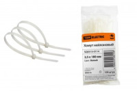 TDM хомут 2,5х160мм нейлон, белый (уп. 100шт., цена за уп.) (20!) SQ0515-0114