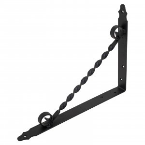 Кронштейн фигурный Домарт мод.2300*225) черный10)