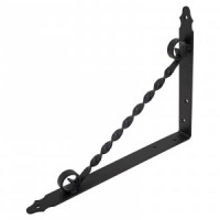 Кронштейн фигурный Домарт мод.2300*225) черный10)