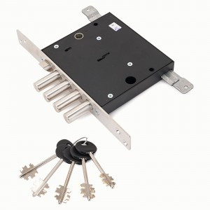 Балашиха ЗВСП-2ТЗЩ [ЗВ9 143.1.0 Х] универсальный б/руч б/о Замок врезной тяж (10)