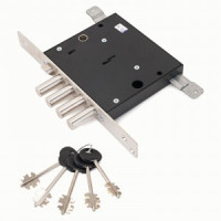 Балашиха ЗВСП-2ТЗЩ [ЗВ9 143.1.0 Х] универсальный б/руч б/о Замок врезной тяж (10)