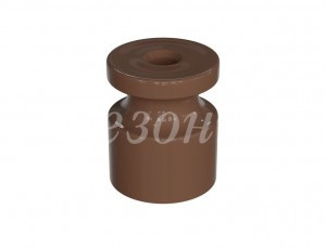 МЕЗОНИНЪ РЕТРО Изолятор пластик (уп.100шт, цена за шт) какао, УСАДЬБА GE30025-70