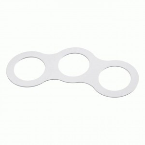 NOVOTECH 357917 NT19 157 бел. рамка декор. к арт. 357585-357587, 357589, 357909-357910 METIS 284x125