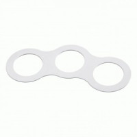 NOVOTECH 357917 NT19 157 бел. рамка декор. к арт. 357585-357587, 357589, 357909-357910 METIS 284x125