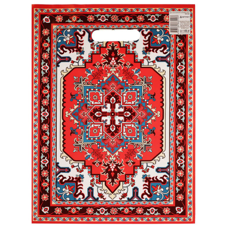 Пакет с вырубной усиленной ручкой XL 31x40см "Галамарт" 4 дизайна в асс.