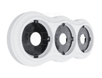 МЕЗОНИНЪ АВРОРА Рамка  трехместная, белый GE70833-01