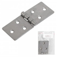 Петля карточная 110x40 без покр. Инд.упаковка+ШК (100) Кунгур