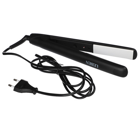 LEBEN Утюжок-выпрямитель для волос, 30Вт, нагрев 200гр.С