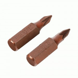 PATRIOT Бита EDGE by PZ0, сталь S2, длина 25 мм, 3шт в блистере, 818010011