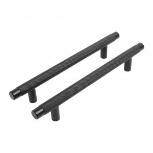 Ручка-рейлинг мебельная 128 AP2308-128 BL мат. черн. 2шт (цена за пару (15, 150) StahlBuro