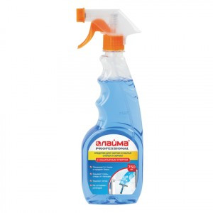 Средство д/мытья стекол и зеркал 750 мл, ЛАЙМА PROFESSIONAL, с нашат.спиртом, распылитель, 604745