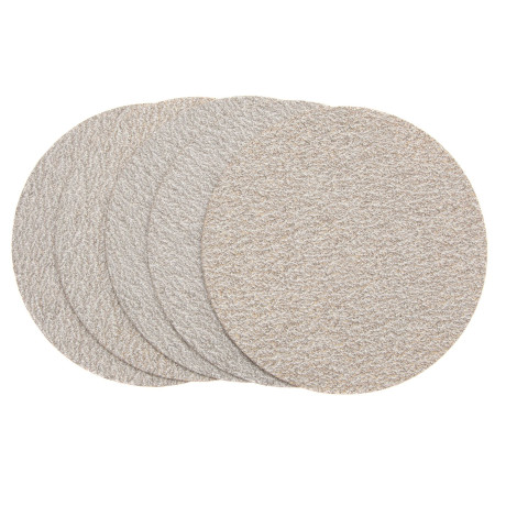 Диск шлифовальный под "липучку", KP14D, зернистость P 60, 25-Н, 125 мм, 5 шт, "БАЗ"