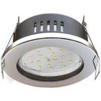 Ecola GX53-H9 св-к  IP65 Хром 98x55 FC5365ECB (10!)