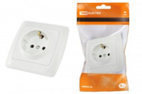 TDM Онега роз. СУ 1 мест. 10А бел. (земля) (10!) SQ1805-0016