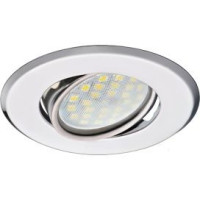 Ecola DH09 MR16 GU5.3 св-к поворот.плоский Хром 25x90 FC1603EFS (10!)