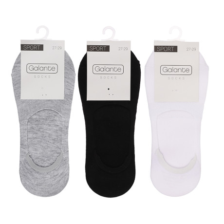 GALANTE Носки-подследники р.27-29, 85% хлопок,10% полиэстер, 5% спандекс, цвета в ас-те, НП22-01