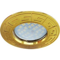 Ecola DL110A MR16 GU5.3 св-к литой Антик Золото FL1602EFF (10!)