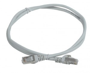 GENERICA коммут. шнур (патч-корд) кат.5Е FTP 1м серый GENERICA PC01-C5EF-1M-G