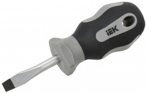 IEK ARMA2L 5 Отвертка шлицевая SL6, 5х38 Т2 A2L5-SC10-T2-SL-65-038