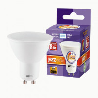 Jazzway Лампа диммируемая LED PLED-DIM GU10 8W(560lm) 4000K 4K 230/50Гц 50x60 .5035928