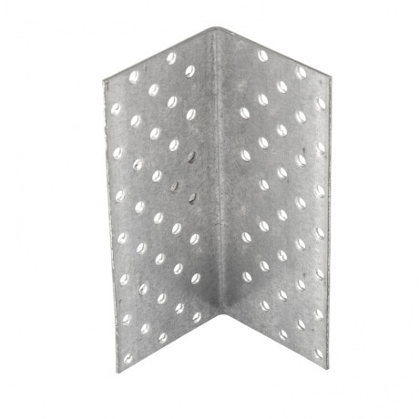 Крепежный уголок равносторонний 2 мм, KUR 60 x 60 x 140 мм Сибртех