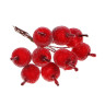 LADECOR Ветка декоративная, яблоки, пластик, пенопласт, 12 см, 2 цвета