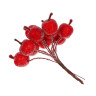 LADECOR Ветка декоративная, яблоки, пластик, пенопласт, 12 см, 2 цвета