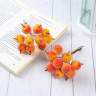 LADECOR Ветка декоративная, яблоки, пластик, пенопласт, 12 см, 2 цвета