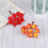 LADECOR Ветка декоративная, яблоки, пластик, пенопласт, 12 см, 2 цвета