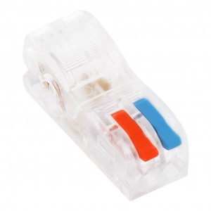 Smartbuy клемма СМК быстроразъемный зажим, 2-2 пол  (1,5-4/0,1-4 мм2) 32А (цена за шт) SBE-tcwcc-2