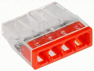 GENERICA клемма СМК 772-204 4х2,5мм2, 24А (уп.100шт, цена за шт) UKZ30-204-100-G