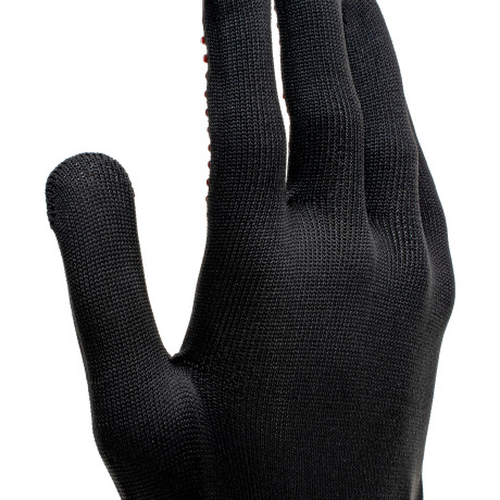 Перчатки трикотажные, синтетическая нить, ПВХ-гель точка, цвет: черный, L, 13 класс Сибртех