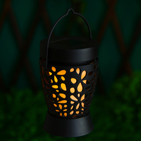 INBLOOM Фонарь на солн.батарее 6.5х10см, 1LED, шампань, 1x1.2V/300mAh AAA, ABS, IP44