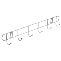VETTA Вешалка настенная 6 крючков, эконом, металл, 32,5х5х3,5см