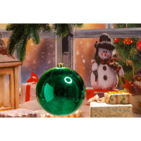 Шар Т177-8 1шт 20см (глянцевые) зеленый(18)