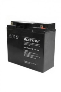 Ак-р 12V 18Ah Robiton VRLA12-18, 181х77х167мм, 07636