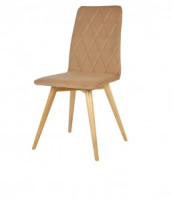 Стул обеденный Polini Home Rio SD (ДхГхВ) 45х46х89 см, бежевый-натуральный (кратно2!) (мест 1)