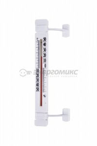 Термометр наружный оконный на клейкой ленте, 70-0581