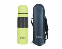 Термос Лестер узкое горло 0,5л нерж. сталь, силикон протектор, чехол TR-22403 TalleR