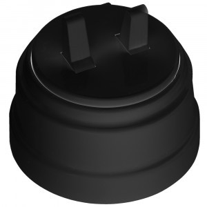 Bylectrica РЕТРО выкл. тумблерный 2 кл. ОУ (корп. ABS-пластик) (10А), ЧЕРНЫЙ А510-2204 черный