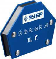 Угольник ЗУБР "ПРОФЕССИОНАЛ" магнитный для сварочных работ, до 11кг zu40055-11