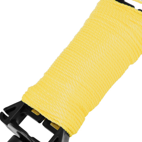 Шнур Нейлоновый разметочный на катушке c ручкой D 1.5 мм, 30 м Matrix