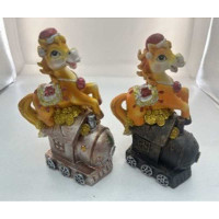 Копилка 25084 Лошадка с поездом 12 см (96)