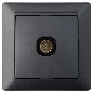 Bylectrica СТИЛЬ Роз. TV черный графит, (ТР-042 черный графит)