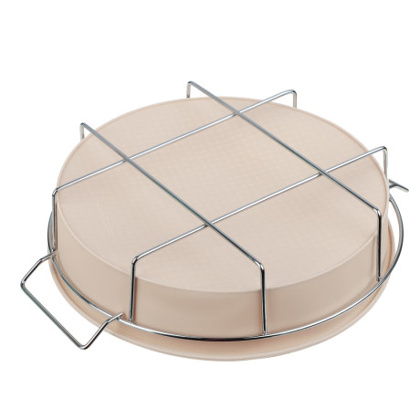 VETTA Форма силиконовая 25x6см, круглая на мет.подставке, 3 цвета